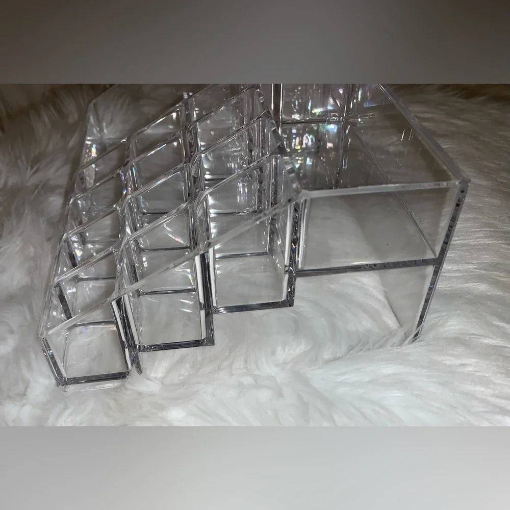 CLEAR Acrylic makeup organizer